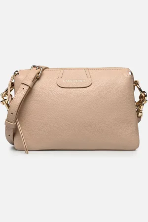 Lancaster Sac Cuir Grainé Dune by