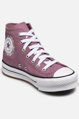 Converse Chuck Taylor All Star Eva Lift Canvas Platform Feline Florals Hi C by