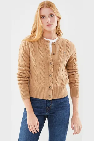 Ralph Lauren Wl Cash Crdi-Long Sleeve-Cardigan by