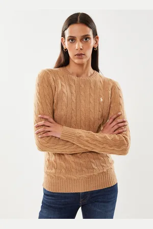 Ralph Lauren Pull torsadé en laine et cachemire by
