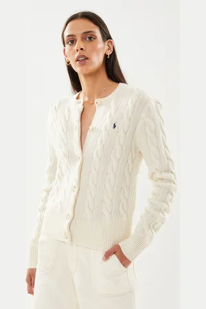 Ralph Lauren Wl Cash Crdi-Long Sleeve-Cardigan by