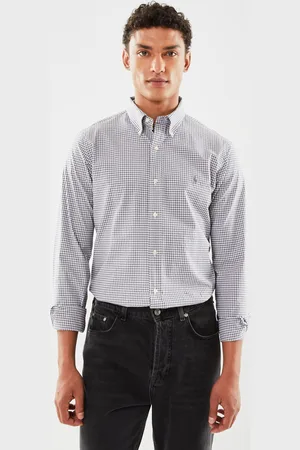 Ralph Lauren Chemise Oxford ajustée écossaise by