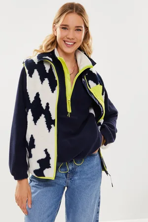 TheJoggConcept JCBERRA BIG ZIGZAG WAISTCOAT - by