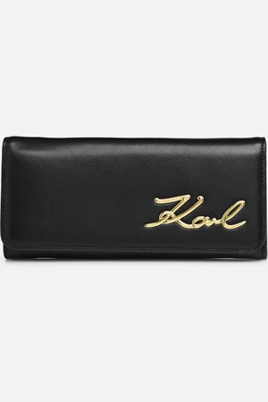 Karl Lagerfeld K/Signature Cont Flap Wallet by