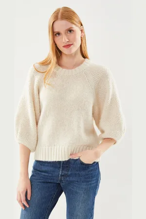 SELECTED Slflouvilja 3/4 Knit O-Neck by