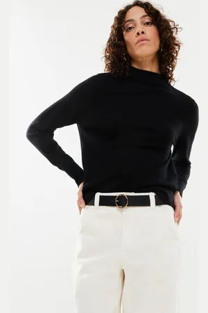 SELECTED Slfhanni Ls Knit T-Neck by