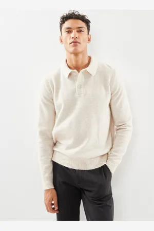 SELECTED Slhrai Ls Knit Polo W by