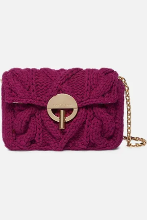Vanessa Bruno Sac Moon Nano En Maille Torsadée by