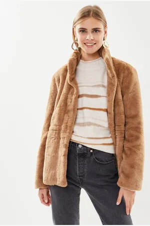 VERO MODA Vmsonjaholly Short Faux Fur Jacket Boos by