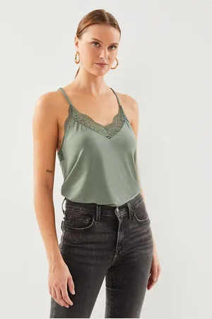 VERO MODA Vmana SL Lace Top Ga Noos by