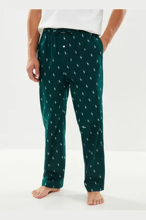 Ralph Lauren Pantalon de pyjama avec poney distinctif by