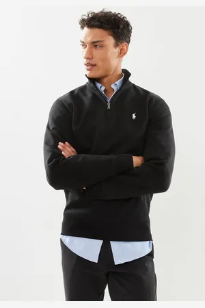 Ralph Lauren Pull demi-zippé à maille double 710922557 by