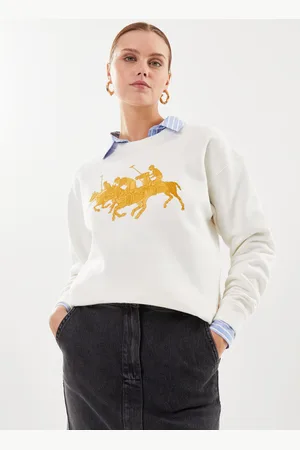 Ralph Lauren Lny Hrd C Fl-Long Sleeve-Pullover by