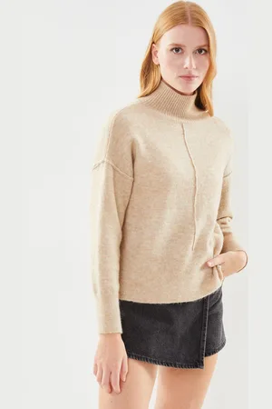 Y.A.S Yasbalis Ls High Neck Knit S. Noos by