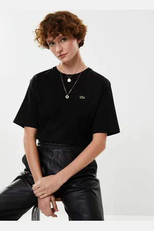 Lacoste T-shirt à col rond en coton W by