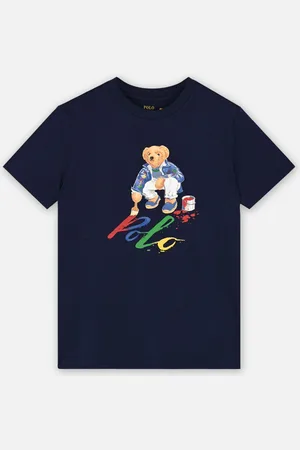 Ralph Lauren T-shirt Polo Bear jersey de coton by