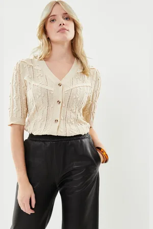 VILA Vijoma 2/4 Sleeve Knit Cardigan/Rou by