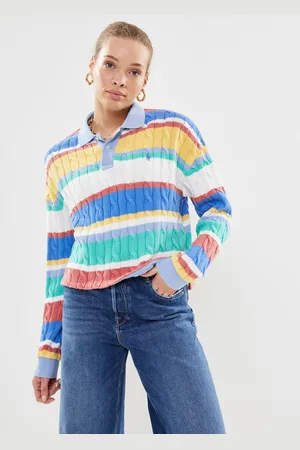 Ralph Lauren Ls Cbl Polo-Long Sleeve-Polo Shirt by