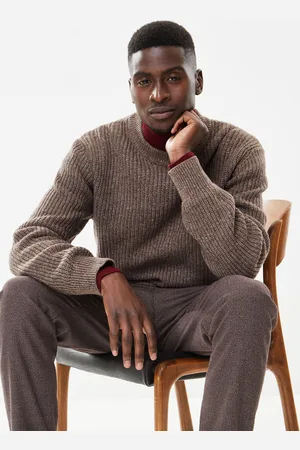 SELECTED SLHLAND LS KNIT CREW NECK W by