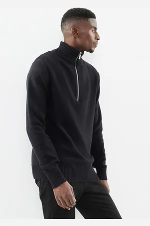 SELECTED SLHAXEL LS KNIT HALF ZIP by