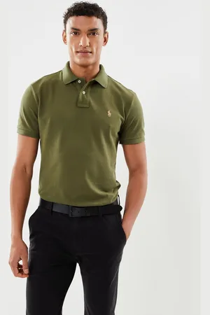 Ralph Lauren Polo coupe ajustée en piqué 710680784 by