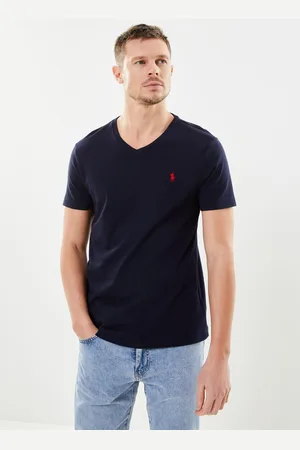Ralph Lauren T-Shirt Col V Ajusté En Jersey 710671453 by