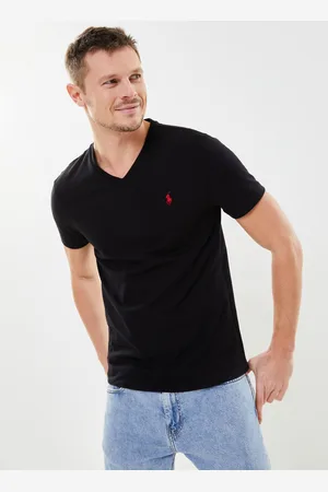 Ralph Lauren T-Shirt Col V Ajusté En Jersey 710671453 by