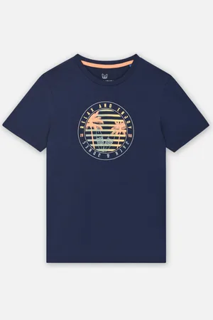 JACK & JONES Jjsummer Smu Vibe Tee Ss Crew Neck Jnr by