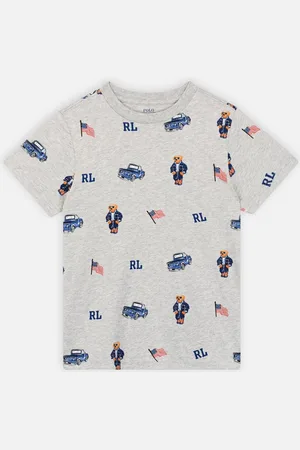 Ralph Lauren T-Shirt Polo Bear Jersey De Coton 934395 by