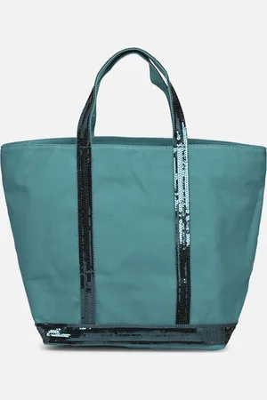 Vanessa Bruno Cabas M En Toile Coton Et Paillettes Or by