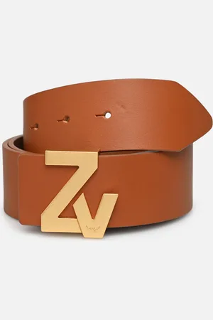 Zadig & Voltaire Zv Initiale La Belt 40Mm Natur by