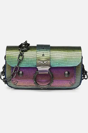 Zadig & Voltaire Kate Wallet Metal Embossed Igu by