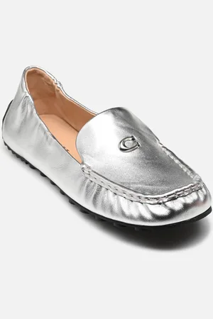 Coach Ronnie Metallic Leather Loafer by