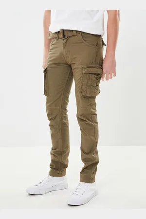 Schott NYC Pantalon Army Ceinture by