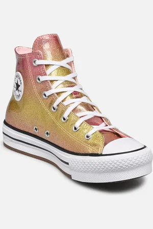 Converse Chuck Taylor All Star Eva Lift Platform Citrus Glitz Hi J by