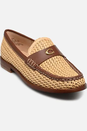 Coach Jolene Raffia Loafer by