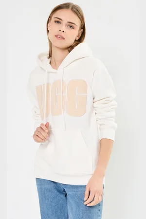 UGG FLUFF LOGO HOODIE by