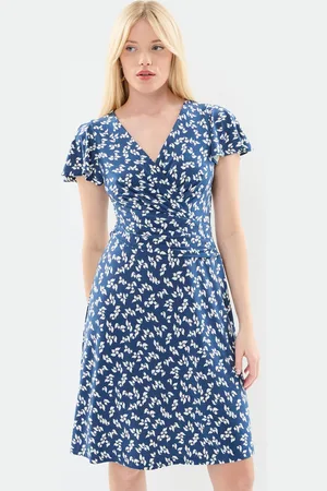 Ralph Lauren Besarry-Short Sleeve-Day Dress by