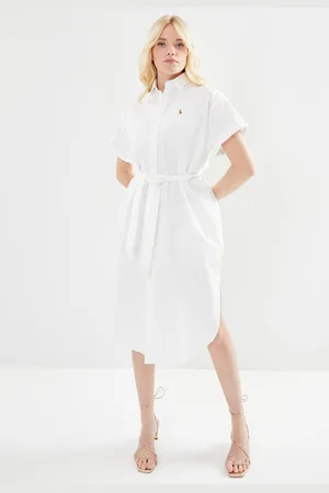 Ralph Lauren Ss Jspr Dr-Long Sleeve-Day Dress by