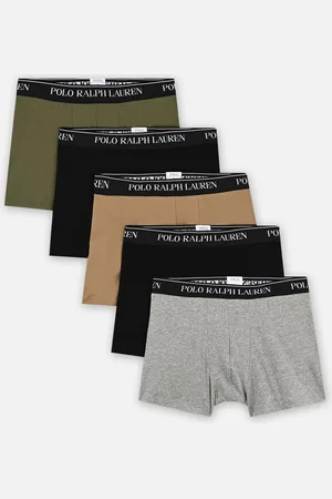 Ralph Lauren 5 slips-boxers classiques coton stretch by