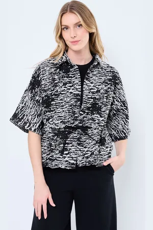 Object OBJART 2/4 RE DENIM TOP CC2 SS by