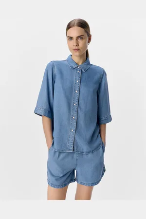 Object OBJFRAME 2/4 RE DENIM TOP NOOS by