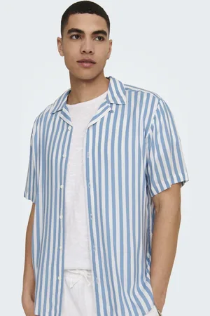 Only & Sons ONSWAYNE LIFE SS VISCOSE SHIRT NOOS by