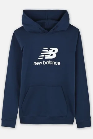 New Balance New Balance French Terry Stacked Logo Hoodie by