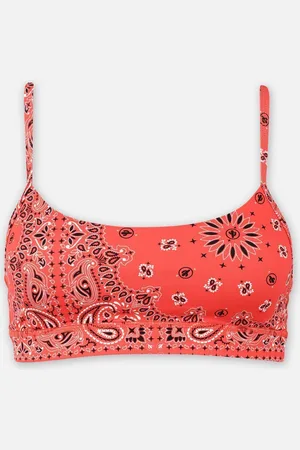 Arizona Love Yoga Bra Red Bandana by