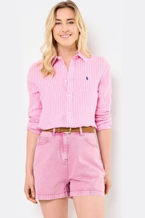 Ralph Lauren Classic-Long Sleeve-Button Front Shirt by