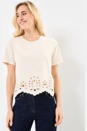 Georgia Rose T-SHIRT-BRODERIE by