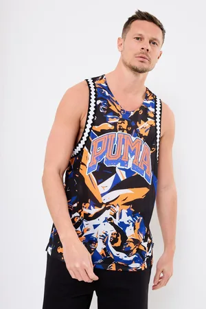 PUMA Rival Rage AOP Mesh Tank by