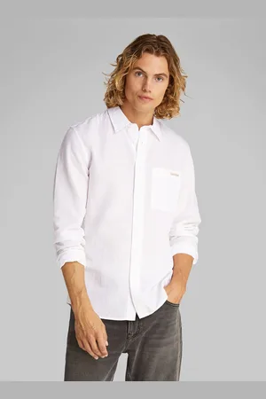 Calvin Klein Linen Cotton Shirt J30J327295 by