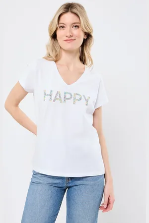 Pieces® PCSERIMA SS T-SHIRT FC BC by